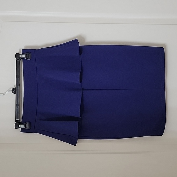 Mossimo Size XS Blue Violet Peplum Pencil Skirt, Exc. Used Condition - Picture 2 of 8